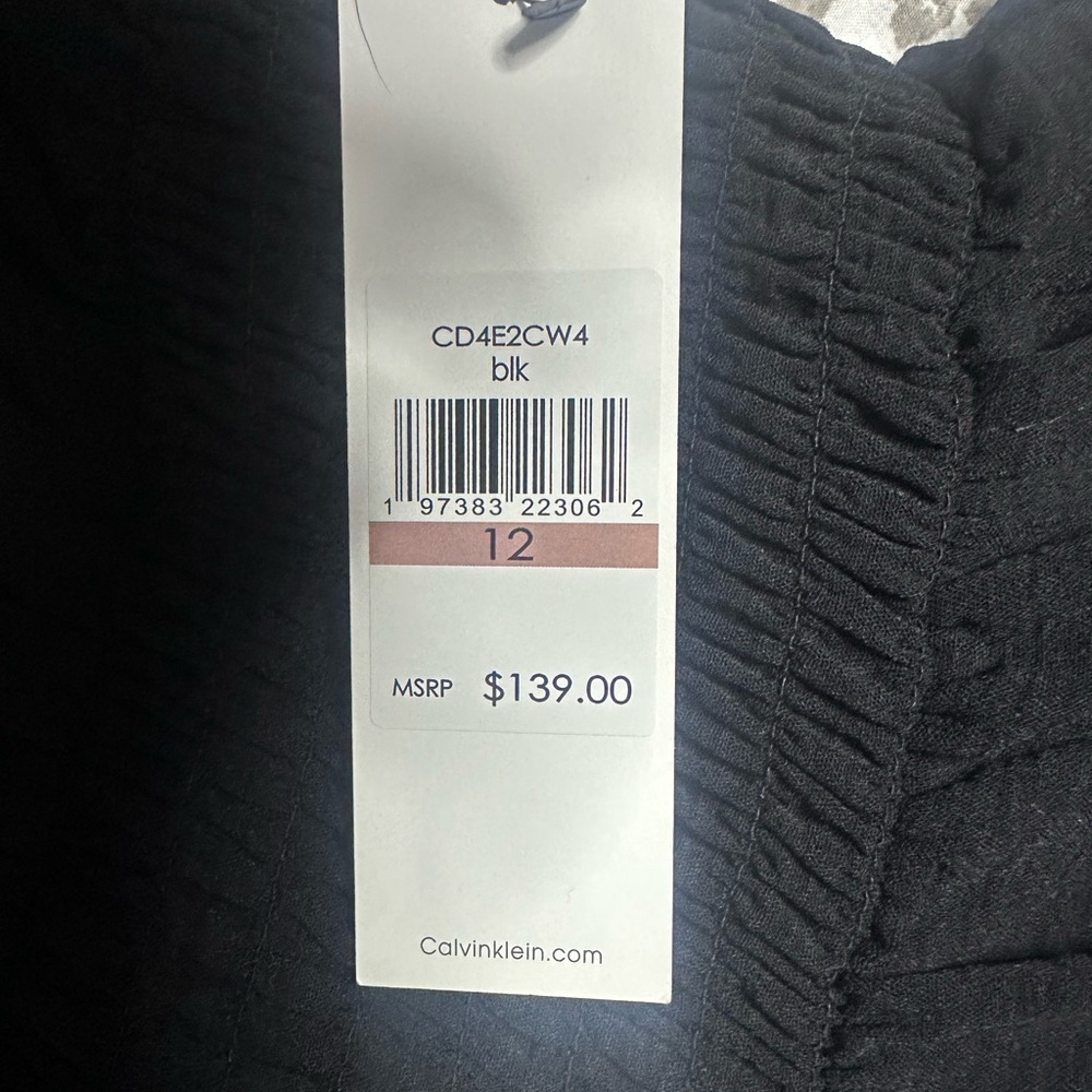 Calvin Klein Charcoal Jumpsuit - Picture 5 of 7